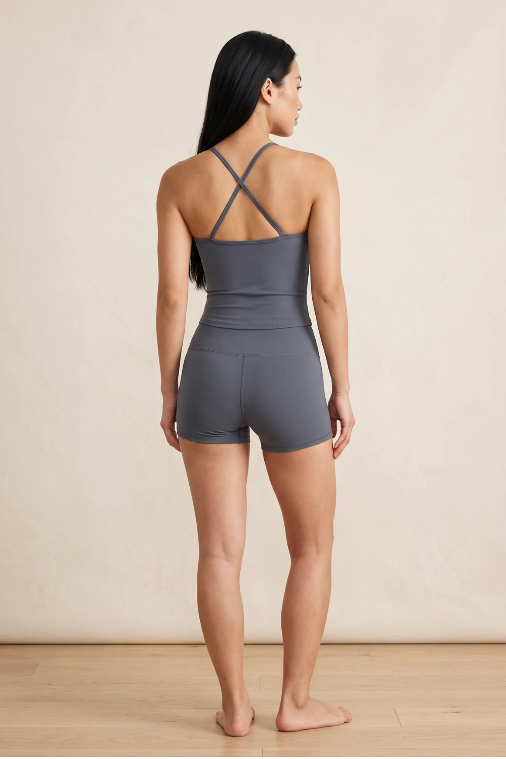 The Halo Seamless Set Charcoal