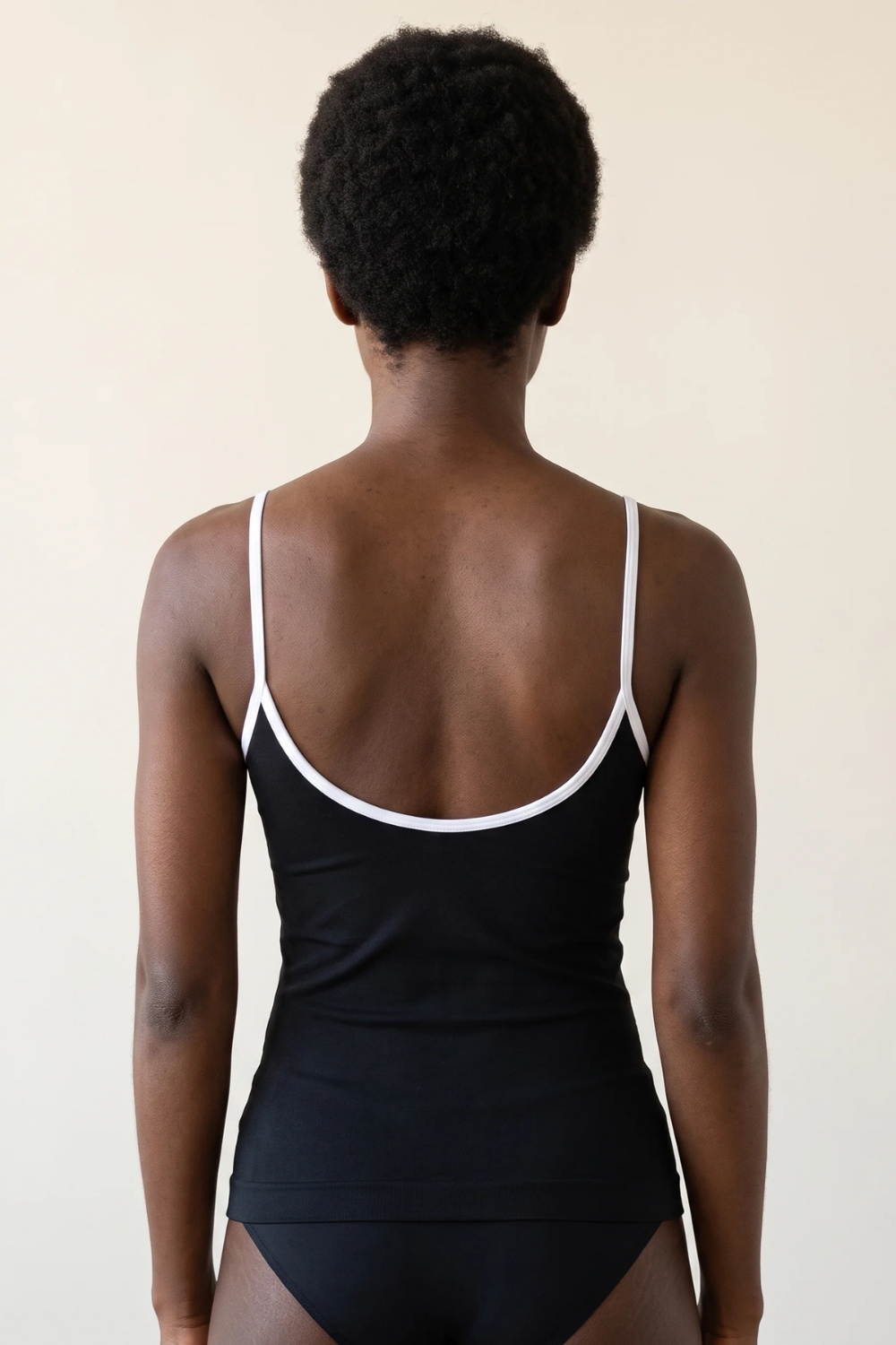 The Strappy Tank Black
