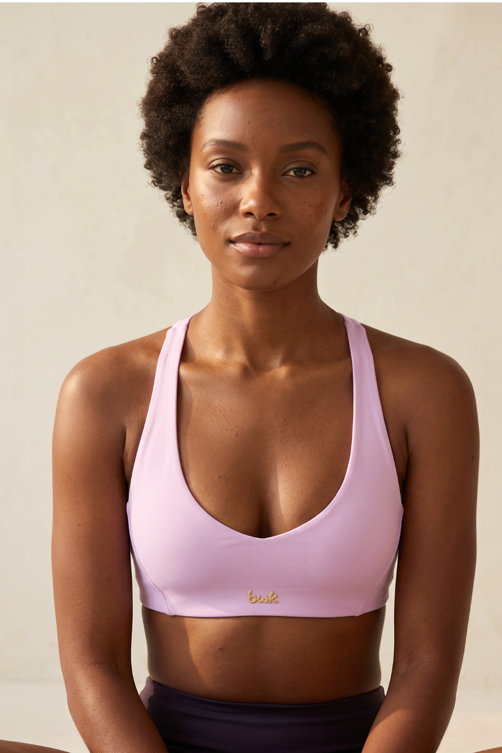 The Cross Sculpt Bra Pink
