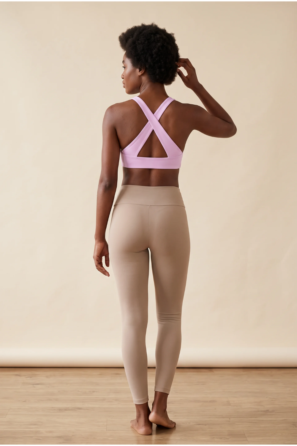 The Cross Sculpt Bra Pink