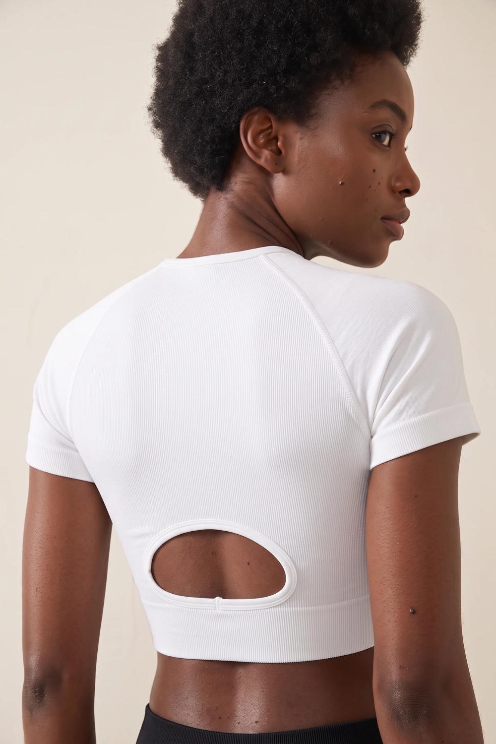 The Crop Top White