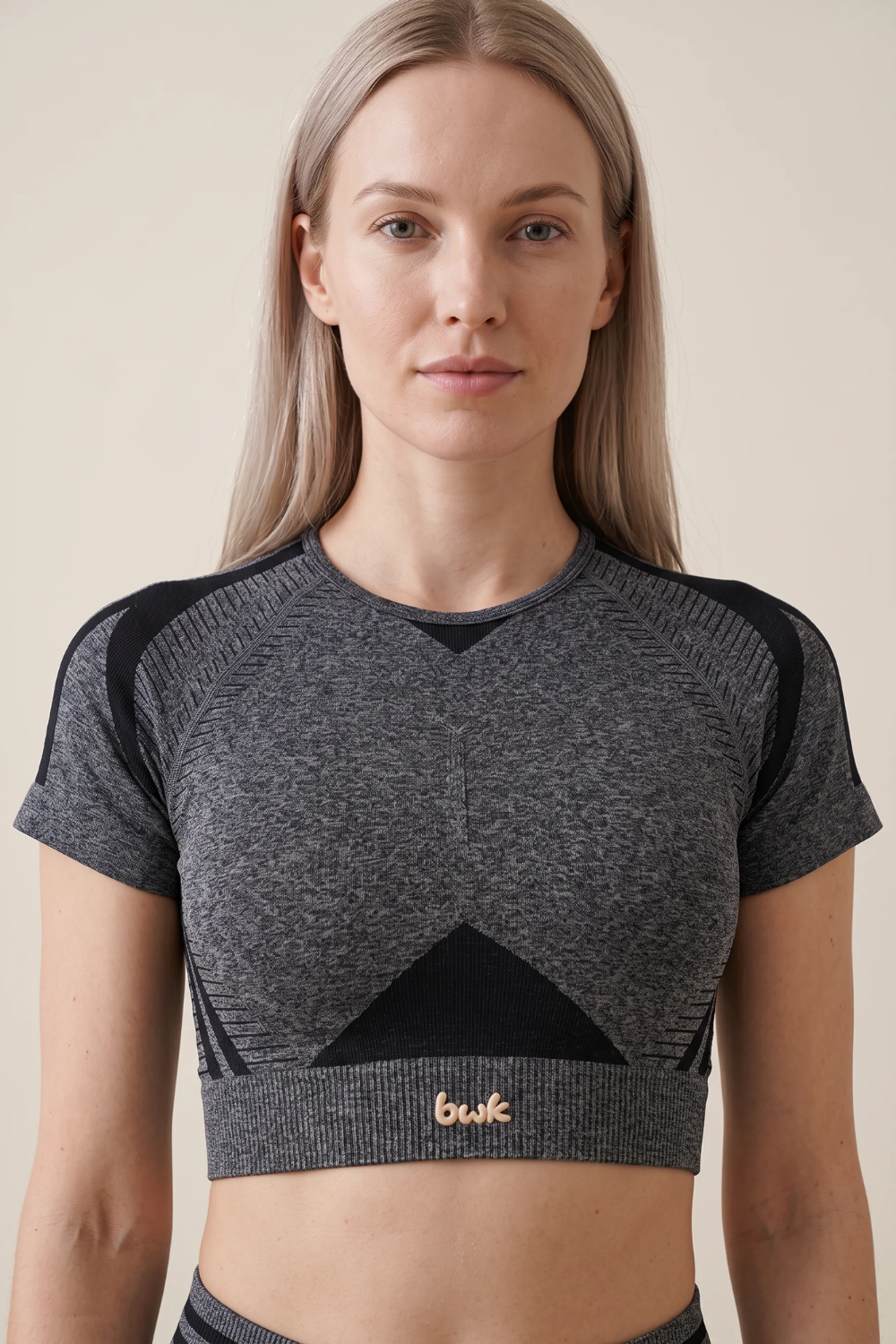 The Crop Top Charcoal
