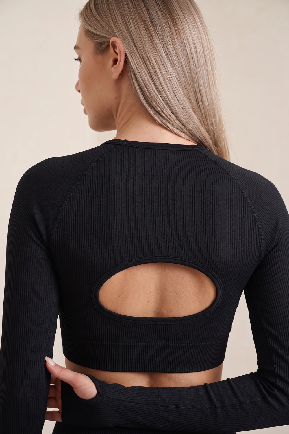 The Long-Sleeve Top Black