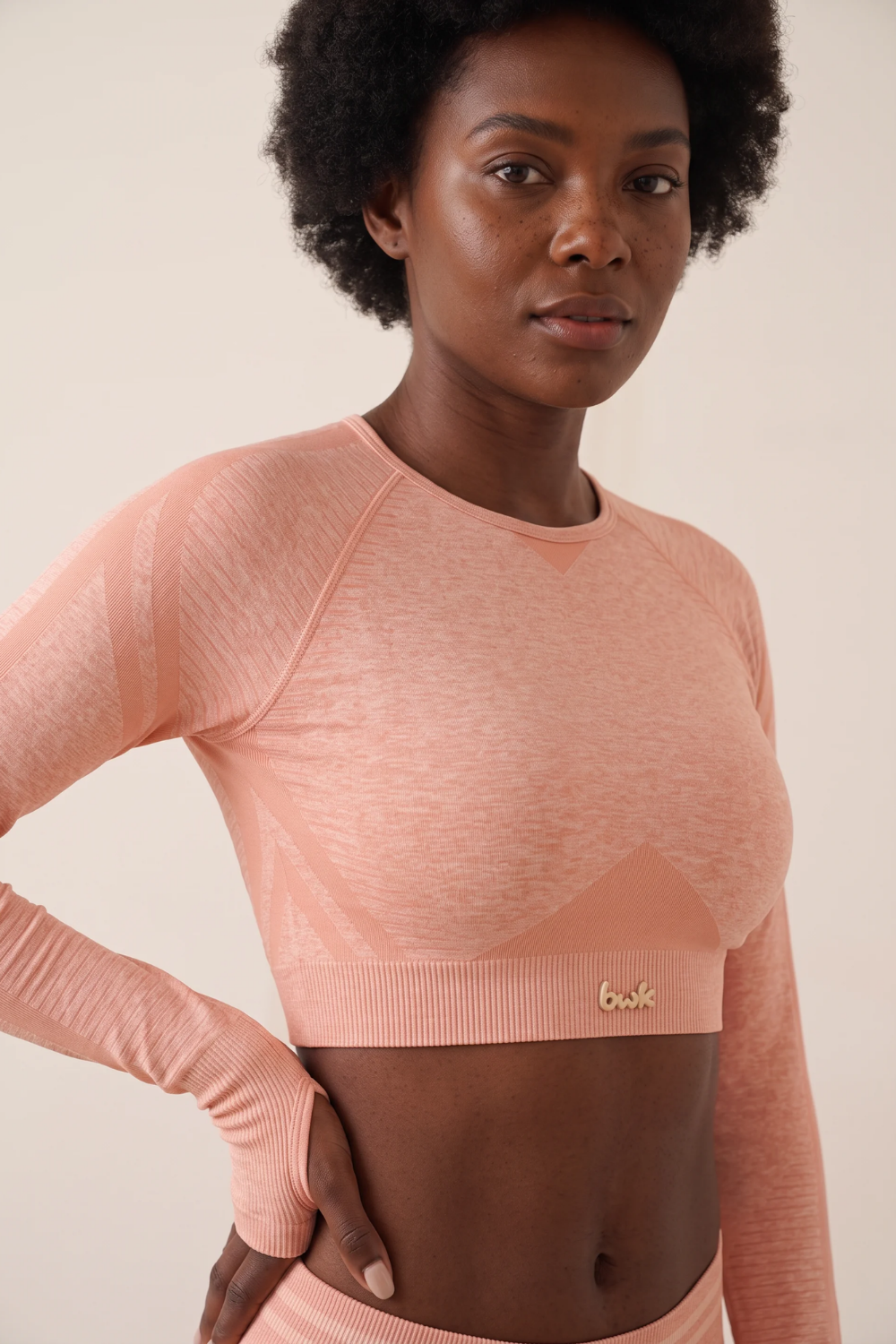 The Long-Sleeve Top Pink