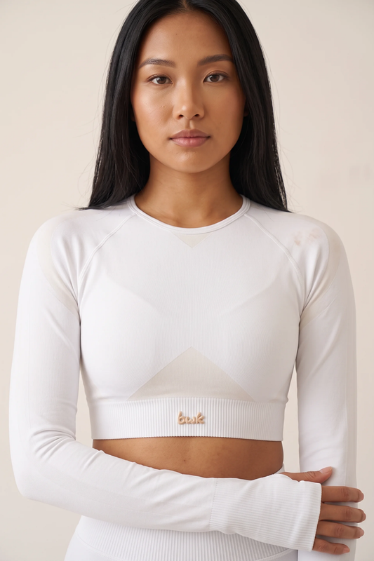 The Long-Sleeve Top White