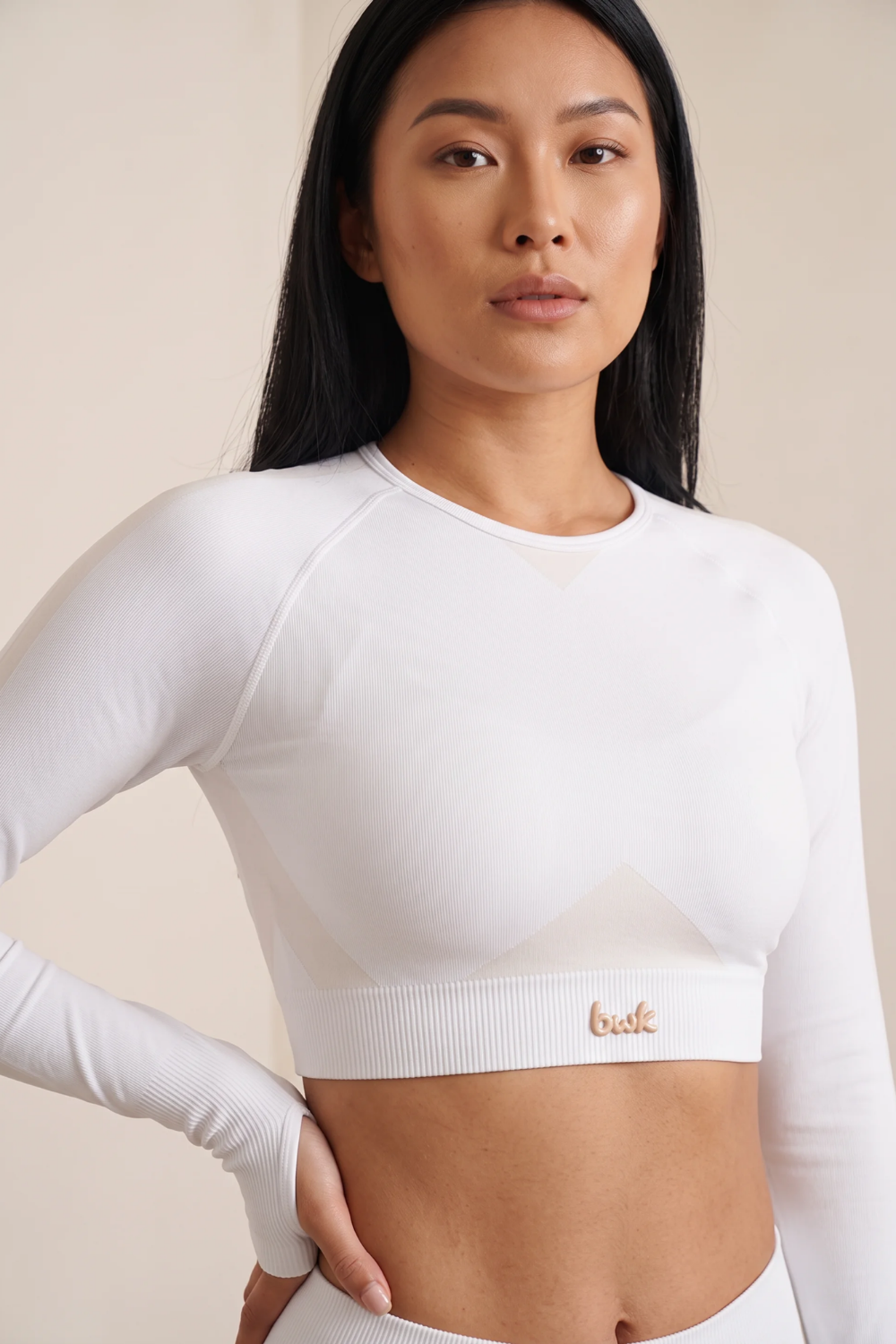 The Long-Sleeve Top White